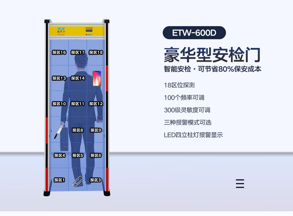 液晶顯示安檢門(mén)